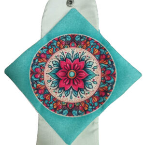 سجاده کیفی مخمل سبز روشن دخترانه