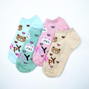 جوراب طرح تدی و دوستان